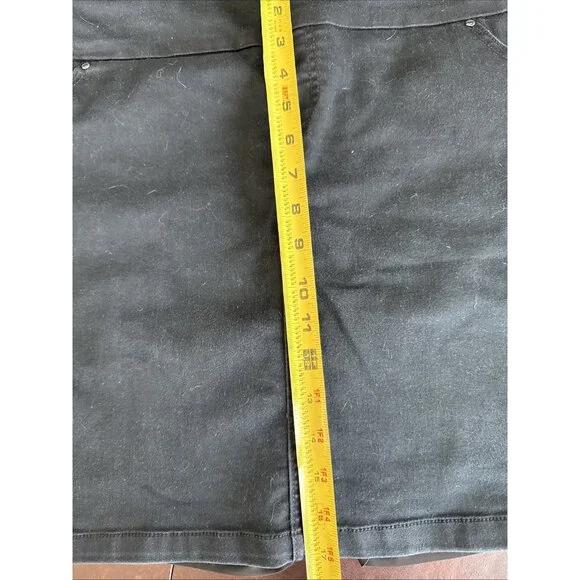 S.C. & Co. Womens Black Skort With Pockets XL - Picture 6 of 7